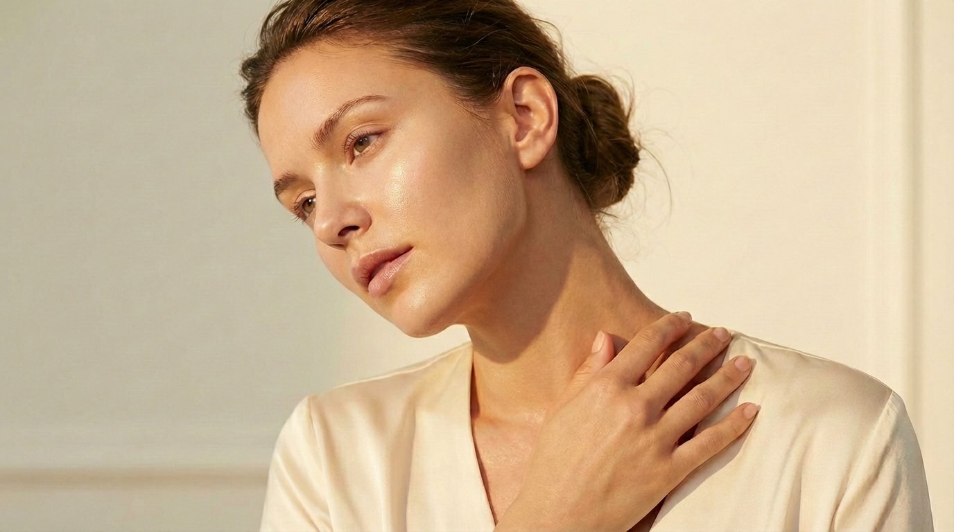 Renewed, glowing skin after microneedling at Eternity Laser Dural